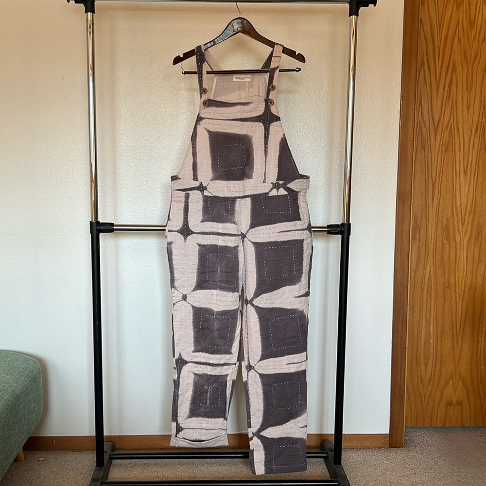 Mountain girl Kantha overalls